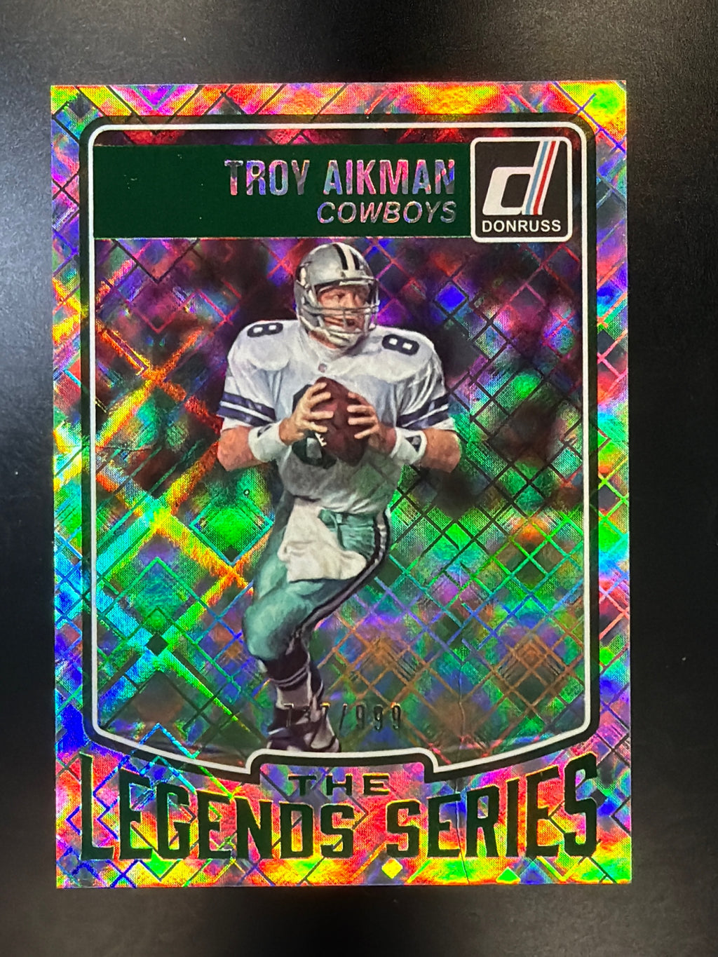 2016 Donruss #1 Troy Aikman The Legends Series #/999