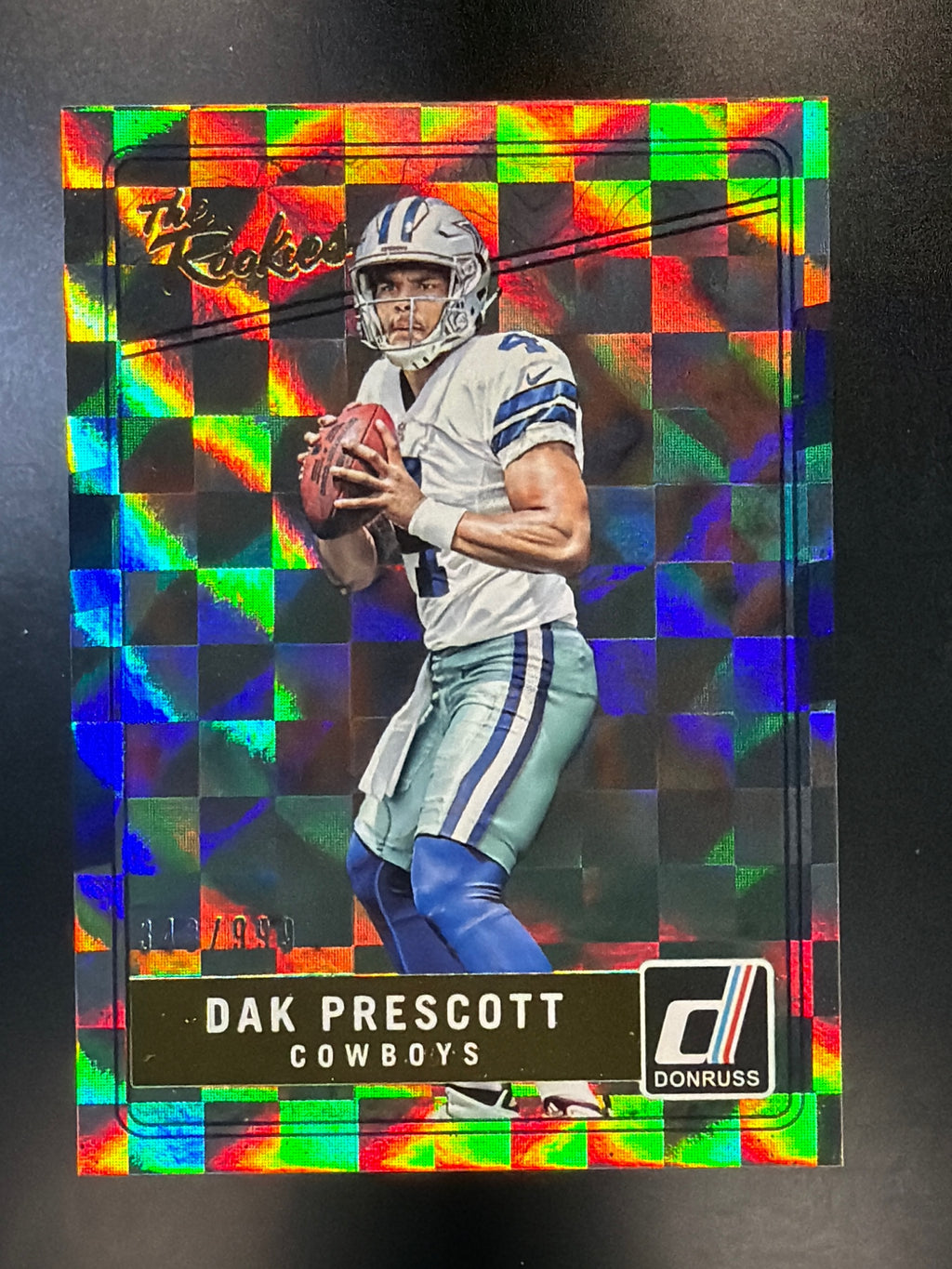 2016 Donruss #7 Dak Prescott The Rookies #/999