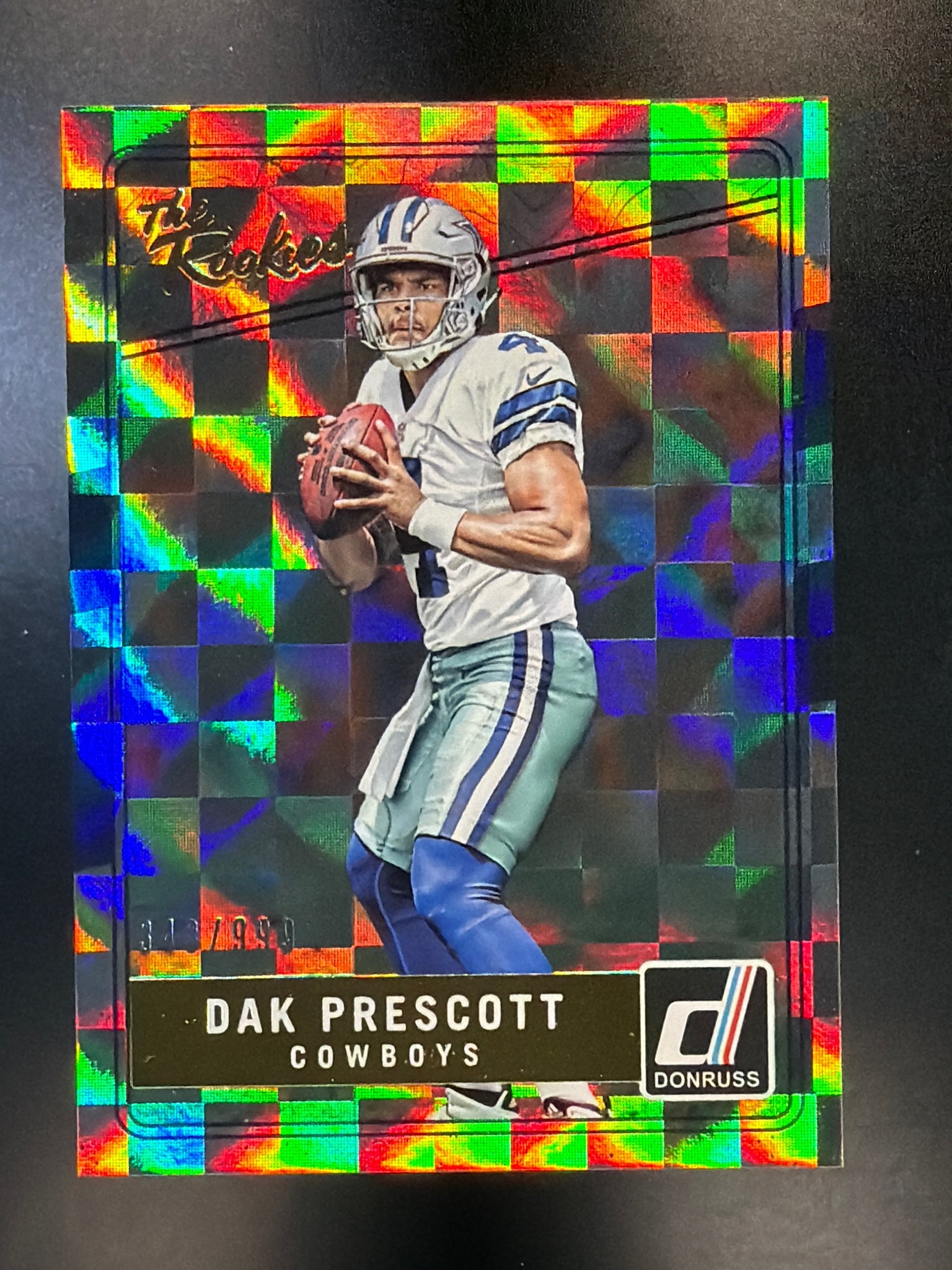 2016 Donruss #7 Dak Prescott The Rookies #/999