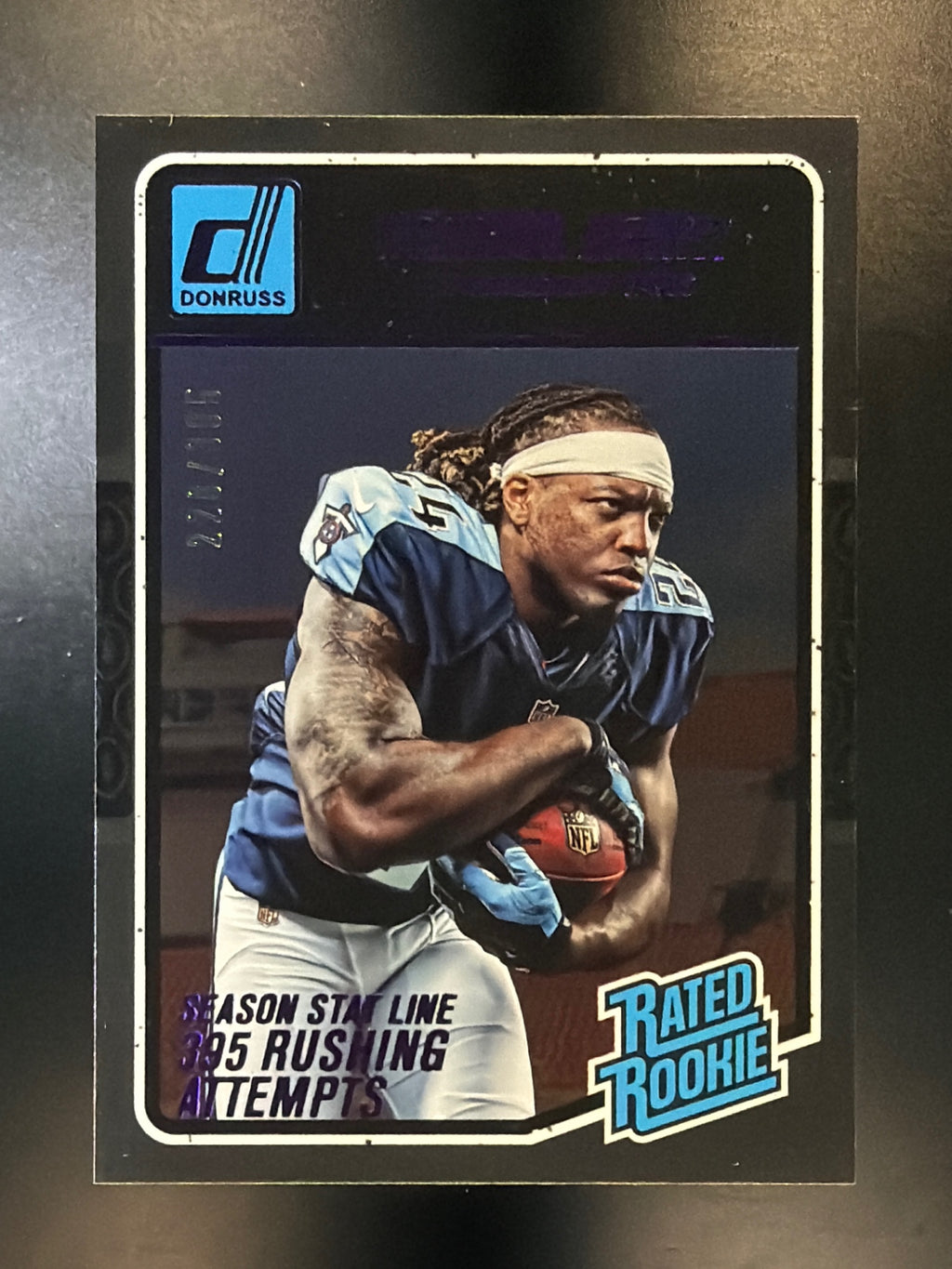 2016 Donruss #365 Derrick Henry Stat Line Season #/395
