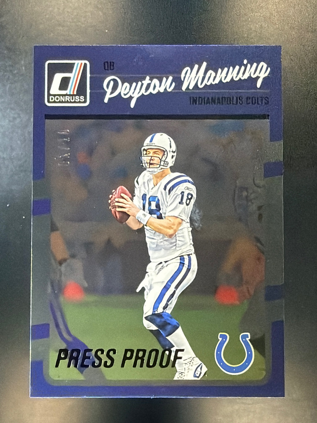 2016 Donruss #132 Peyton Manning Press Proofs Black #/10