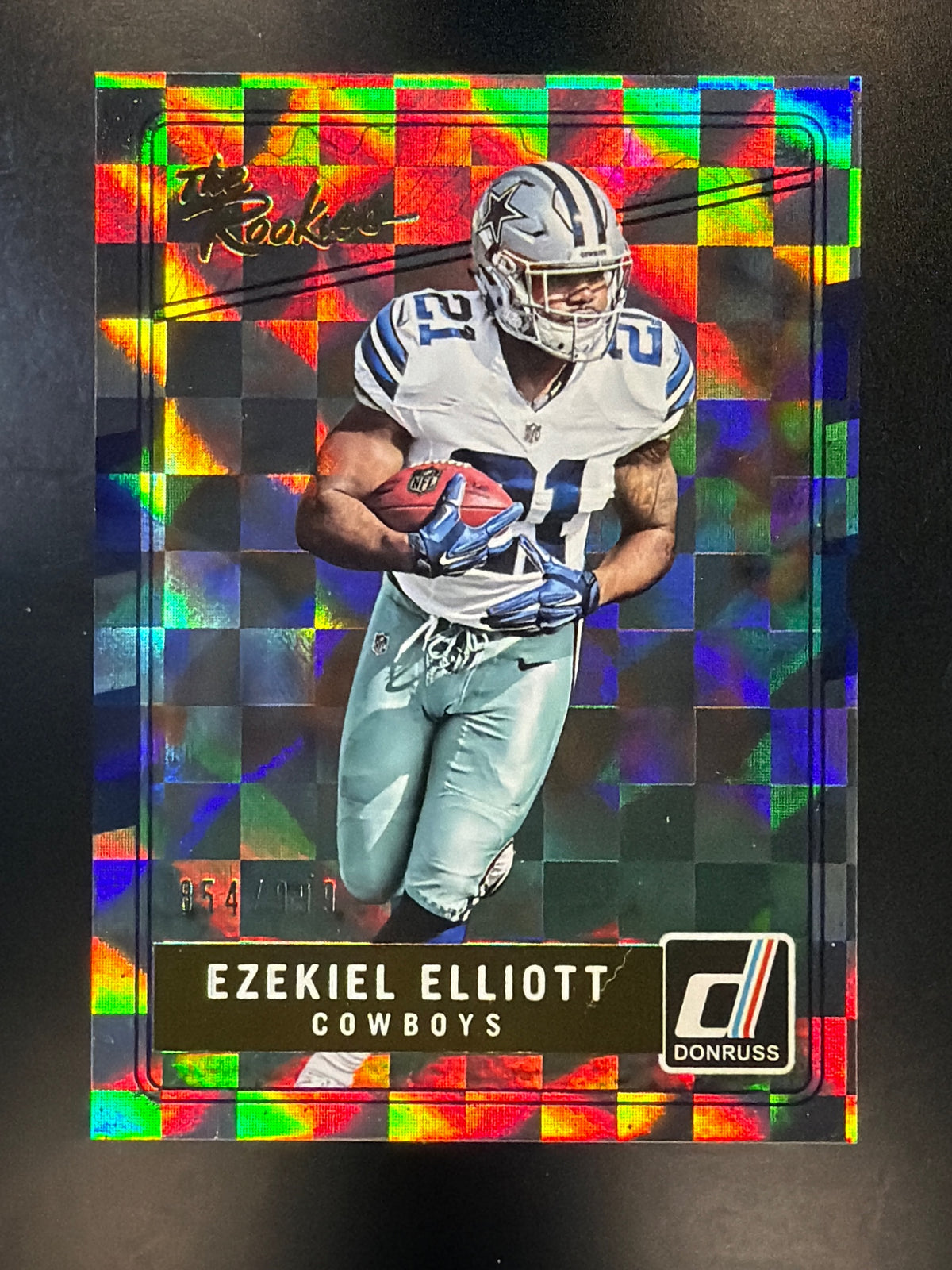 2016 Donruss #10 Ezekiel Elliott The Rookies #/999