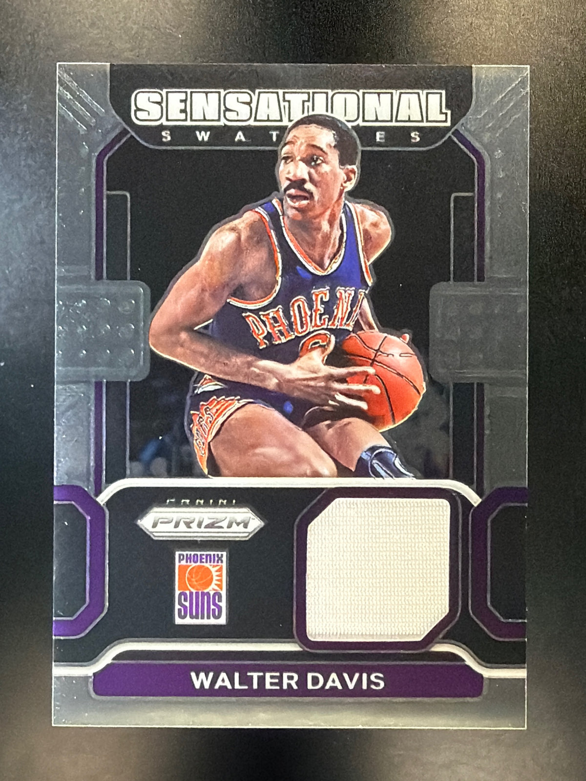 2021-22 Panini Prizm #SW-WDV Walter Davis Sensational Swatches