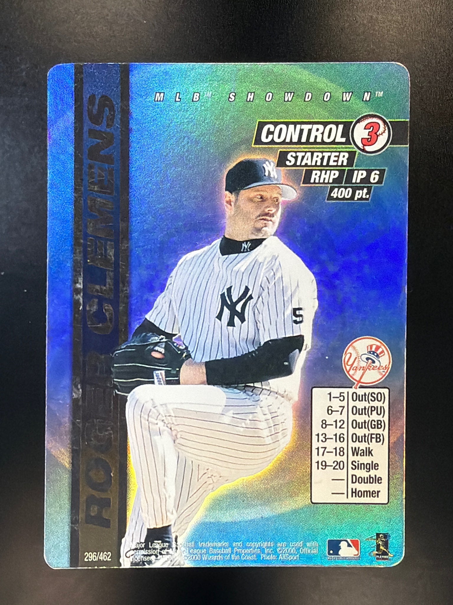 2000 MLB Showdown Unlimited #296 Roger Clemens