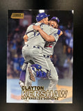 2016 Stadium Club #69 Clayton Kershaw Gold Foil