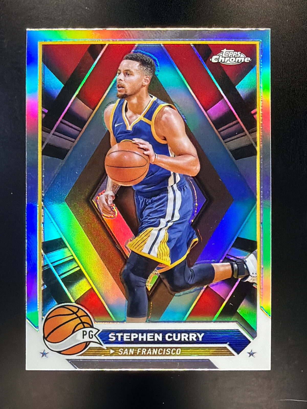 2023-24 Topps Chrome #30 Stephen Curry Refractors