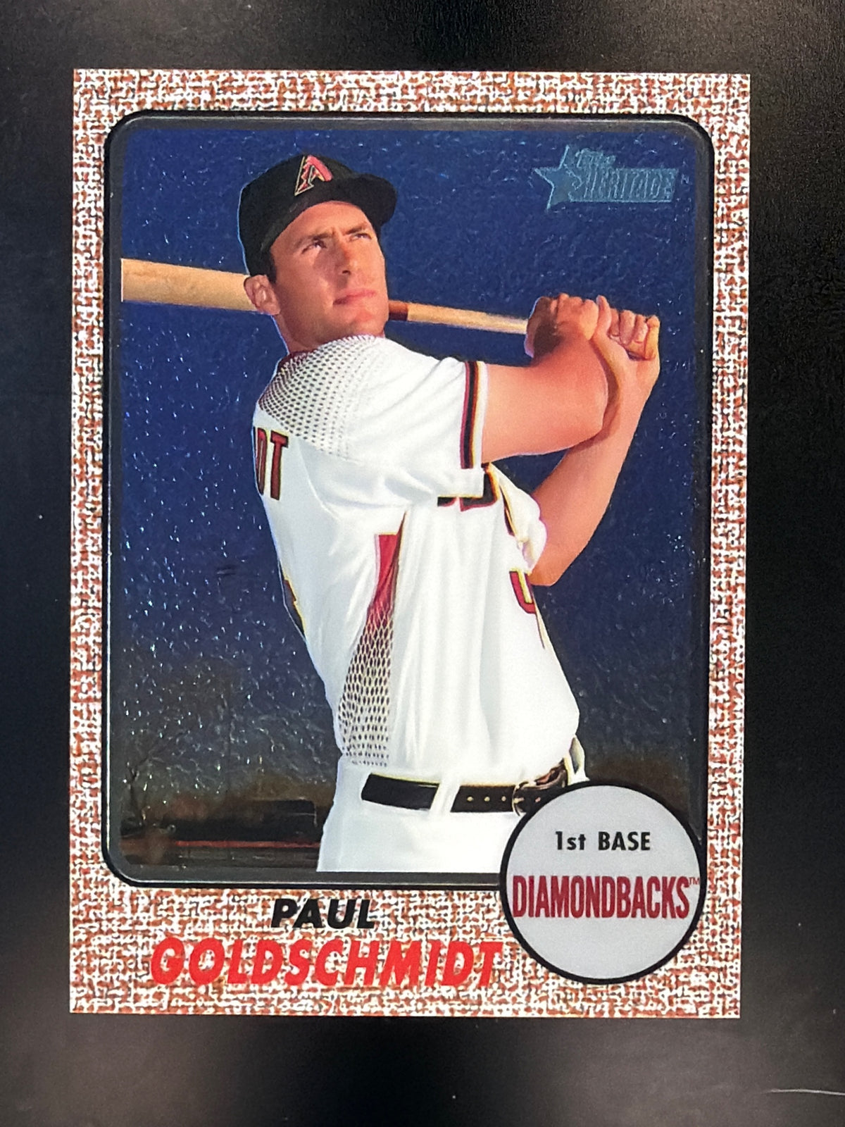 2017 Topps Heritage #THC-426 Paul Goldschmidt Chrome #/999