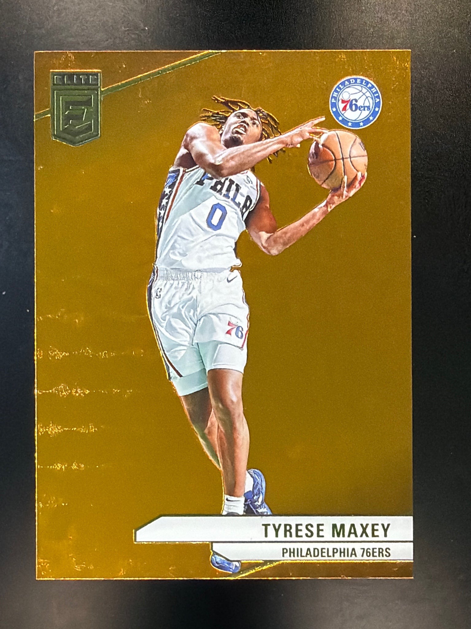 2023-24 Donruss Elite #78 Tyrese Maxey Orange