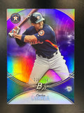2016 Bowman Platinum #97 Carlos Correa Purple #/250