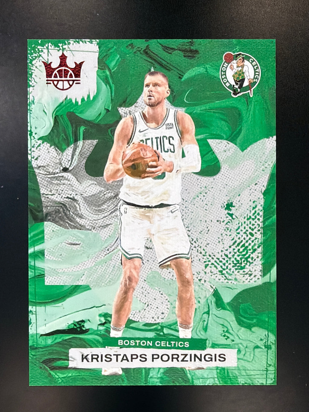 2023-24 Panini Court Kings #40 Kristaps Porzingis Ruby #/149