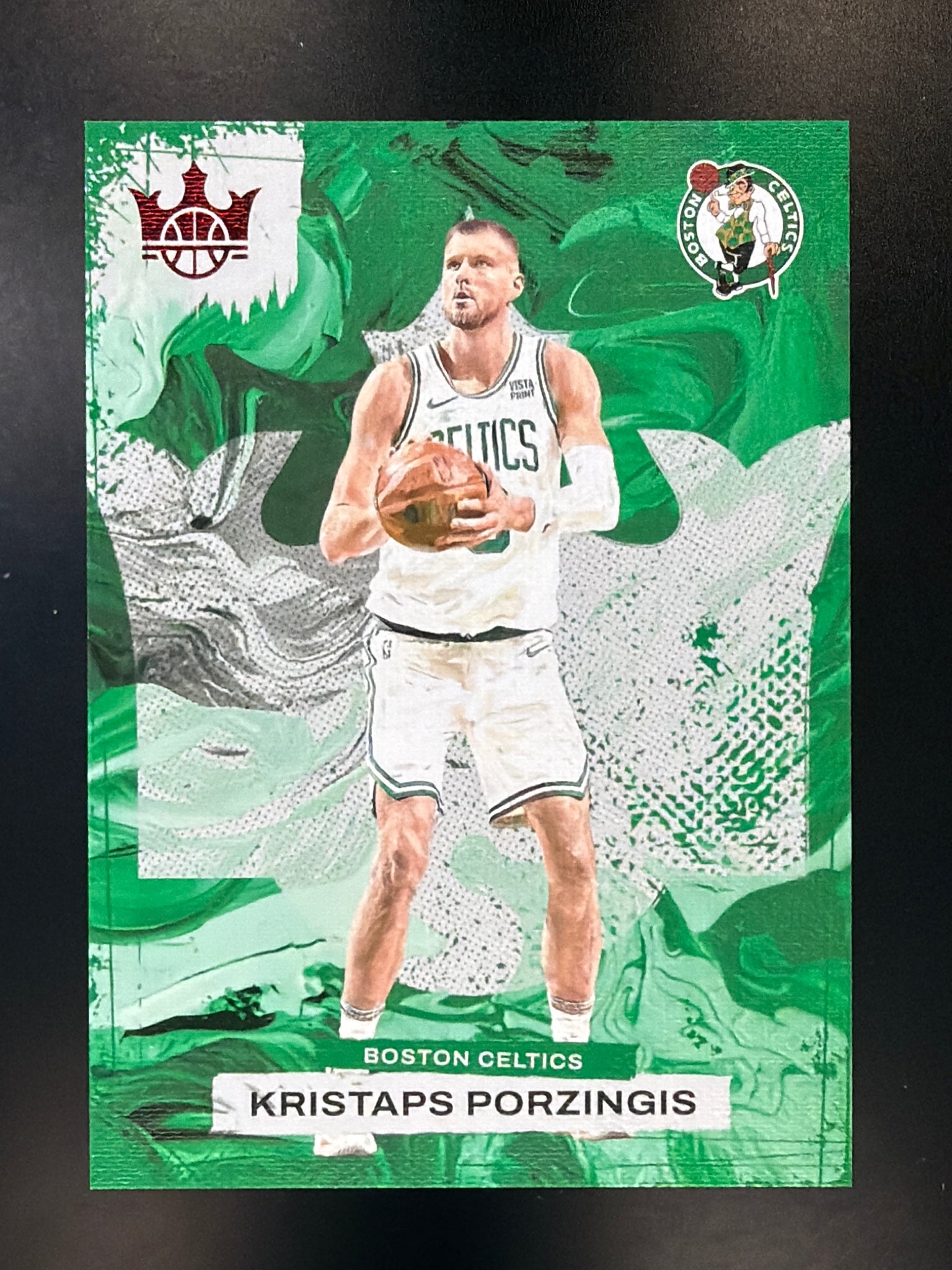 2023-24 Panini Court Kings #40 Kristaps Porzingis Ruby #/149
