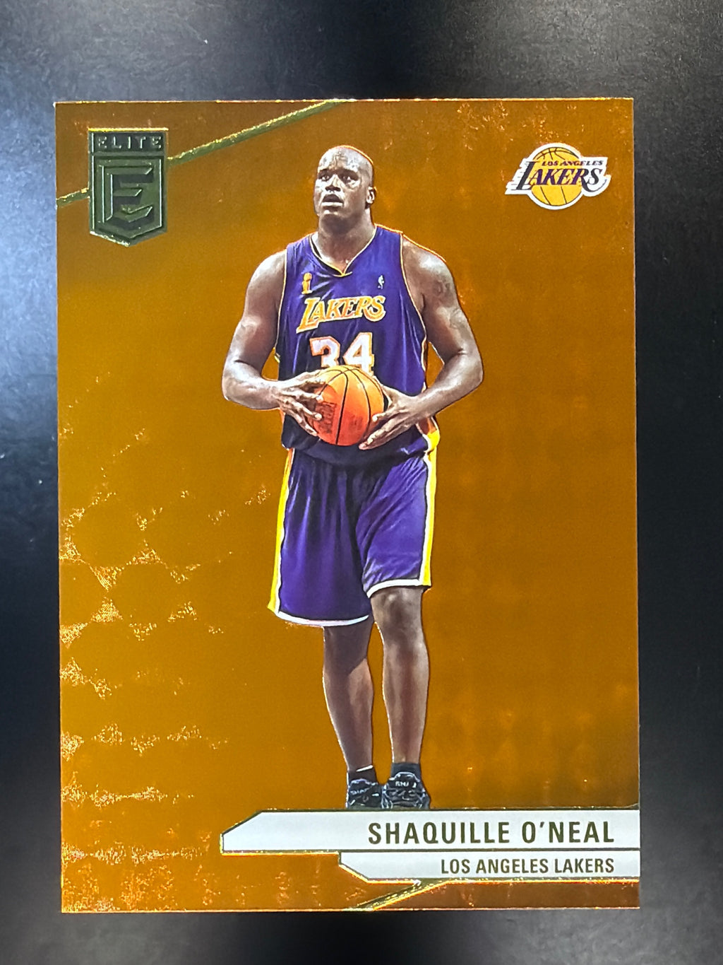 2023-24 Donruss Elite #36 Shaquille O'Neal Orange
