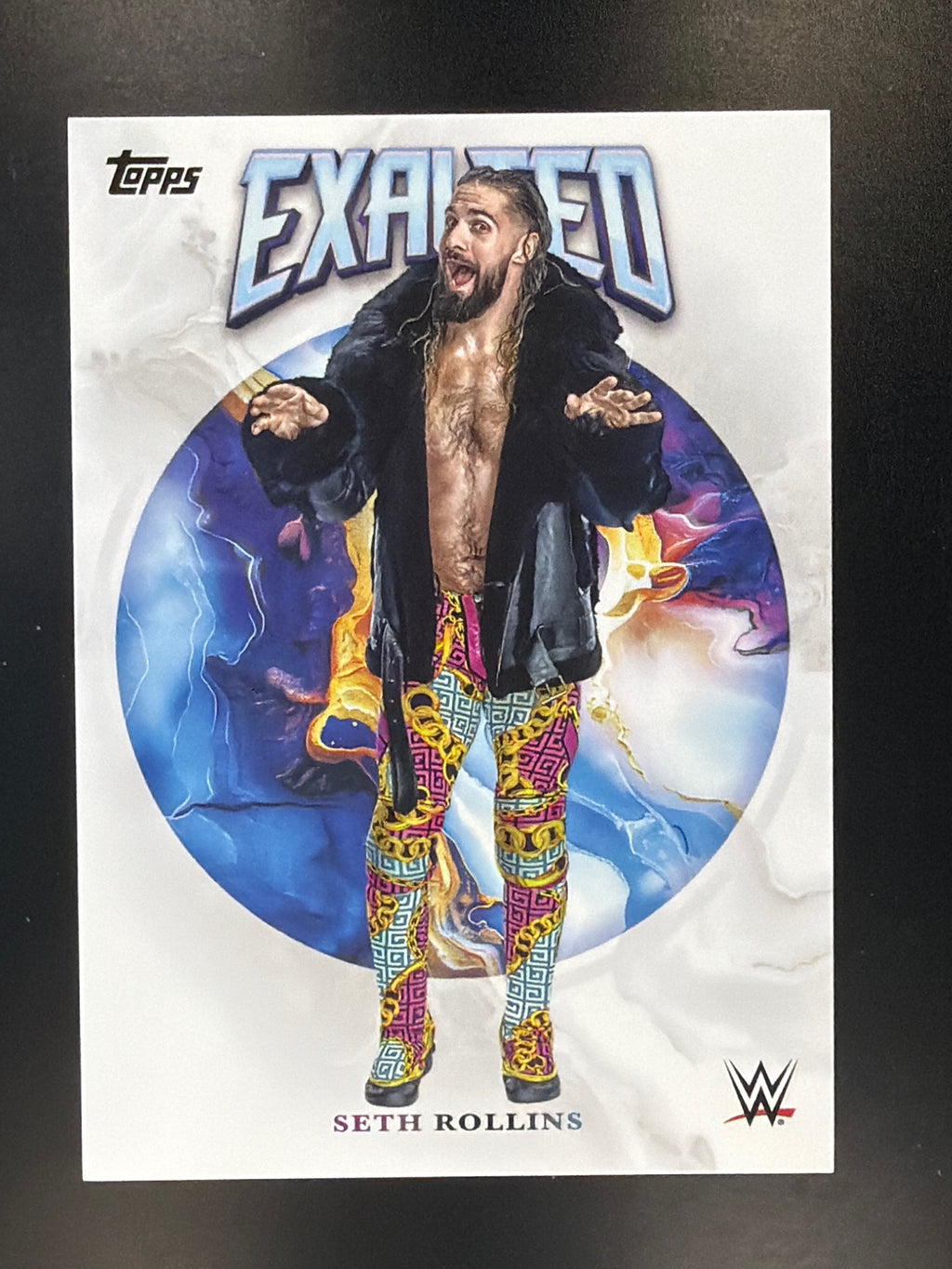 2025 Topps Exalted WWE #35 Seth Rollins