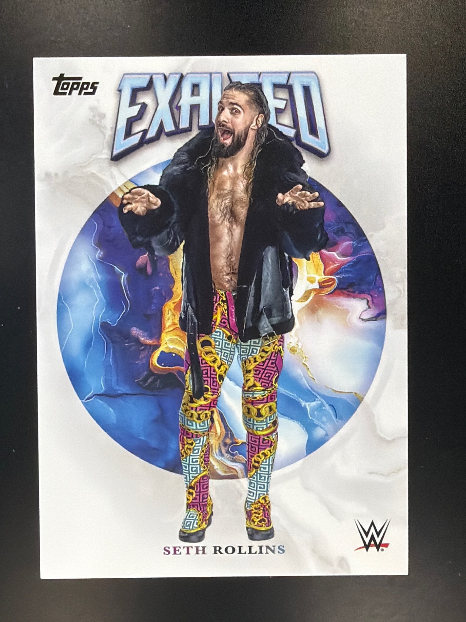 2025 Topps Exalted WWE #35 Seth Rollins