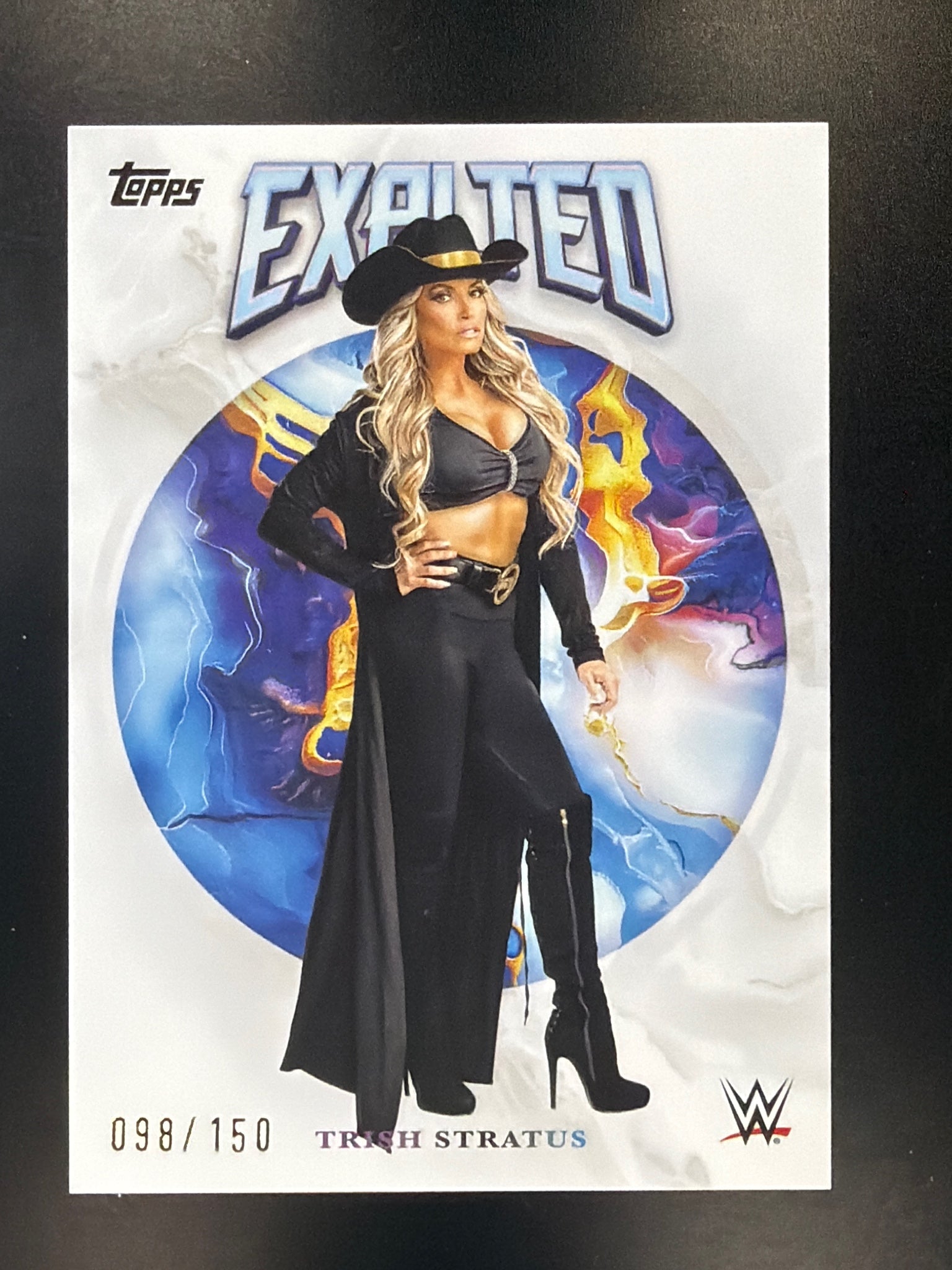 2025 Topps Exalted WWE #10 Trish Stratus White #/150