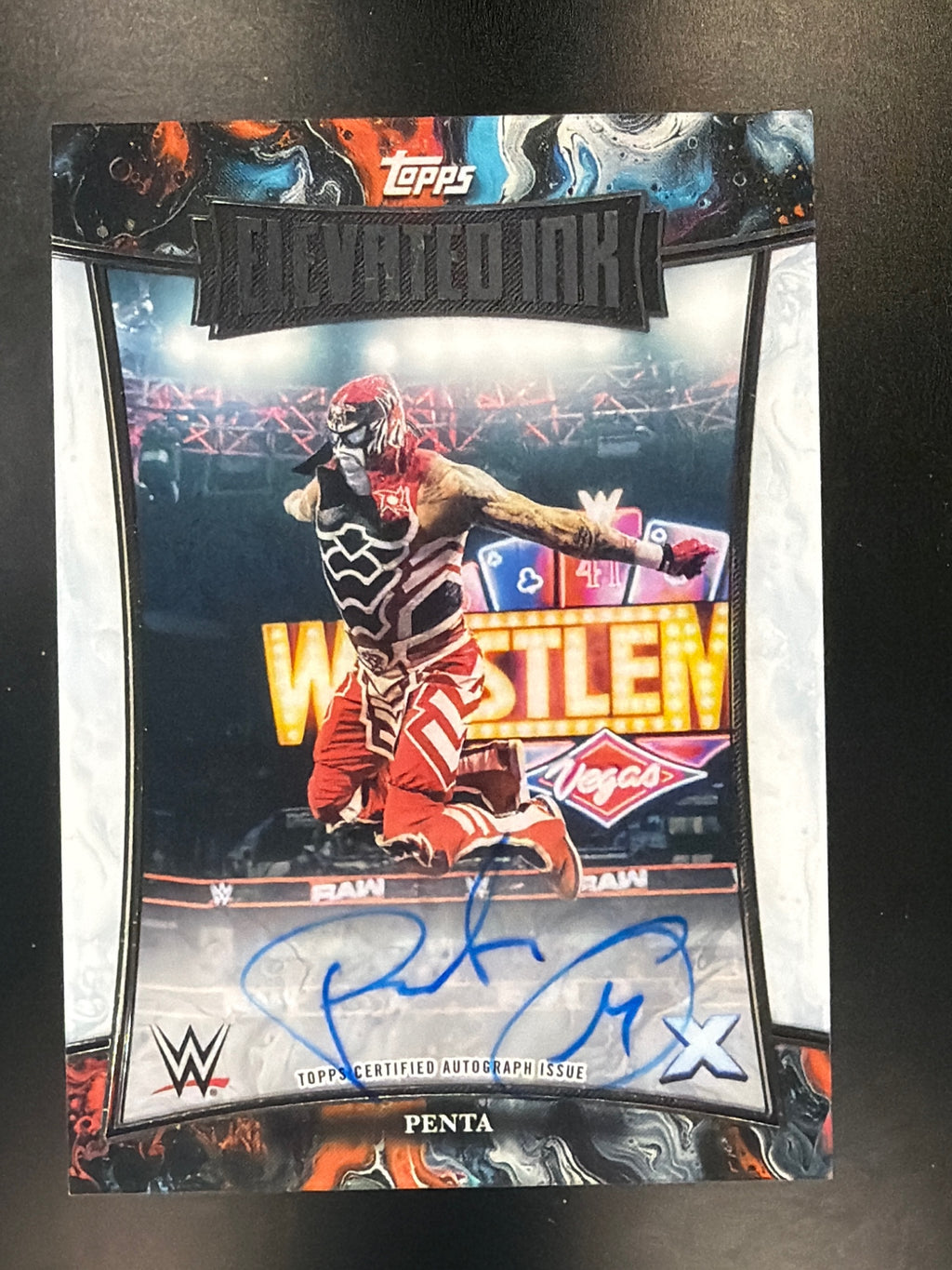 2025 Topps Exalted WWE #ELI-PEN Penta Elevated Ink