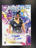 2025 Topps Exalted WWE #AMA-WCO Wendy Choo Ambient Autographs