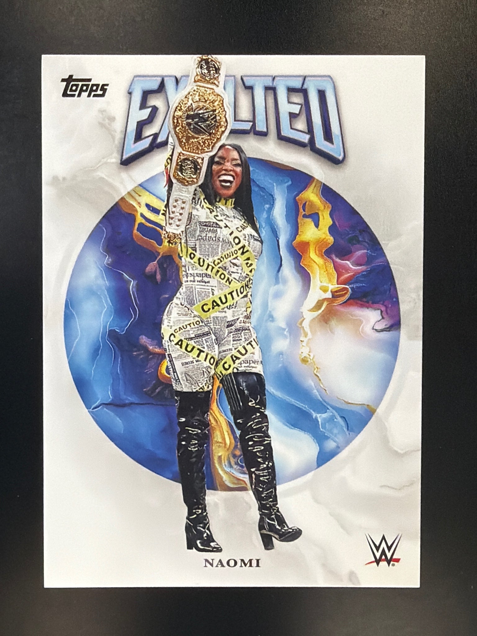 2025 Topps Exalted WWE #82 Naomi